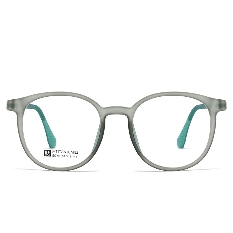 New ultra-light rubber titanium TR90 optical glasses