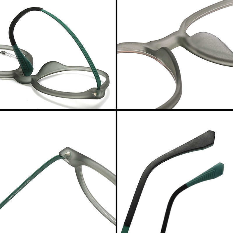 New ultra-light rubber titanium TR90 optical glasses